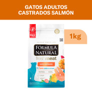 Fórmula Natural Fresh Meat - Gato Adulto Castrado Sabor Salmón